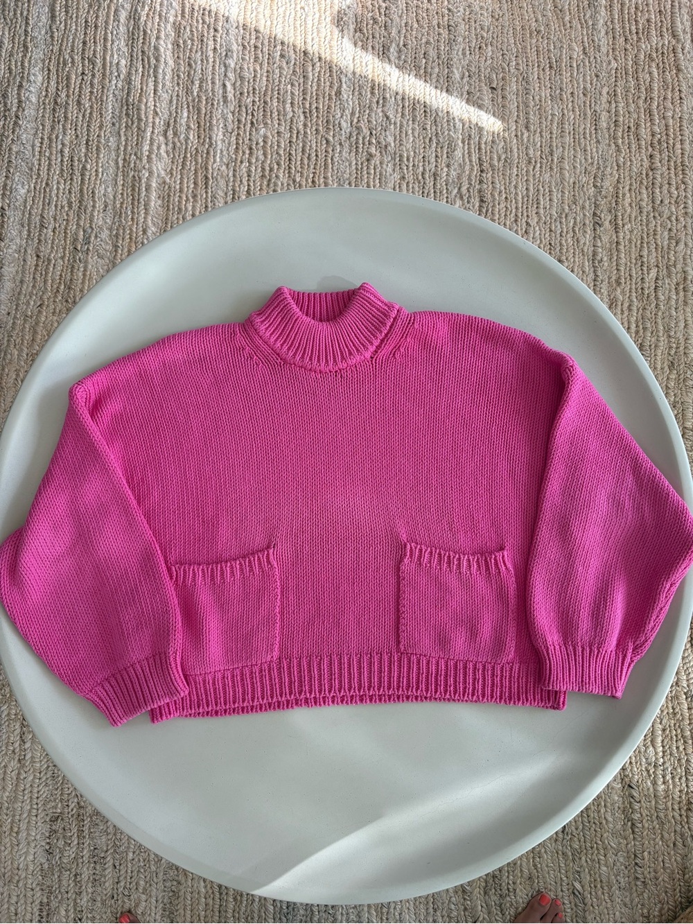 Babaa Jumper No. 20 in Hibiscus Flower